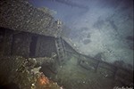 seabed near ladder on wreck